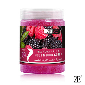 Gommage corporel au sel humide, café, curcuma, gingembre et fraise, enrichi en vitamine E, le plus vendu, pour l'exfoliation 1KG - Product Image 6