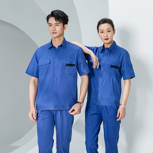 Uniforme Industrial Unisex Ingeniero Ropa de Trabajo Ropa de Taller - Product Image 3