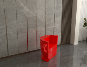 गर्म बिक्री रेसिन कुर्सियां ग्लास फाइबर प्रबलित प्लास्टिक कॉफी की दुकान सोफा - Product Image 5