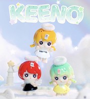 Vente en gros – Série Keeno Little Angel Beans 100 % officielle – Boîtes mystères de figurines miniatures à collectionner – Sachets surprises – Ornements de bureau