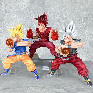 Estatua de Batalla de DRAGON BALL de 25 CM, Versión <span class=keywords><strong>Ver</strong></span>. Figura de Son <span class=keywords><strong>Goku</strong></span>, Figura de Anime de PVC, Juguetes de Colección, Regalo - Product Image 4