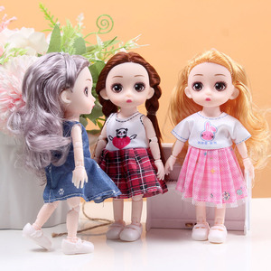 Muñeca Princesa Articulada de 17cm, Estilo Nuevo, con Vestido, para Niñas, en Caja de Regalo, para Jugar y Regalar a Niños - Product Image 5