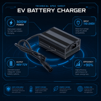 Chargeur étanche 29,2 V 15 A CC avec prise UE, adaptateur de charge en gros haute puissance pour batteries de véhicules électriques de livraison