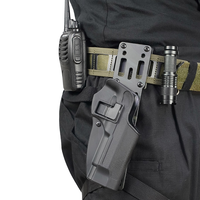 Système de verrouillage rapide SIVI, adaptateur de holster modulaire tactique en métal pour la chasse, kit de plateforme de sangle de jambe