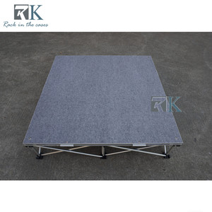 Carpeted Finish Stage Platform for Conferences Quick Install Stage Sale - Product Image 5