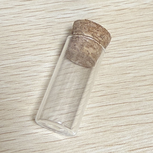 Trầm Hương bao bì Ống nghiệm chai thẳng phẳng Miệng nút chai thủy tinh cho Rose Flower kẹo và sô cô la màn hình in bề mặt - Product Image 1