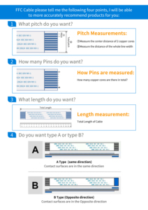 Câble de raccordement plat FFC pour scanner AWM 20798 80c 60v Vw-1 <span class=keywords><strong>Cnjs</strong></span> E308724, conducteur en alliage d'aluminium, adaptateur connecteur isolé en PET - Product Image 6