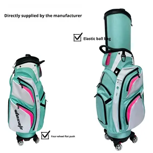 Factory Direct Supply Multi-Functional Retractable Carry Four-Wheel <b>Golf</b> Bag Waterproof Synthetic Leather Wear-Resistant Adults - Product Image 3