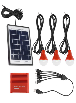 home solar system with tube lights