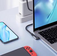 Câble USB C vers USB C 3.2 Gen 2 3,3 pieds 4K 10 Gbps 100W PD Charge Rapide Cuivre Pur Compatible Ordinateur & Imprimante Tressé en Nylon