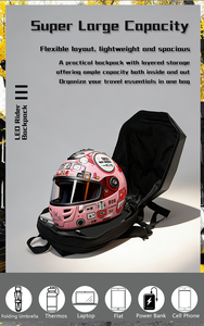 Mochila LED Eyes Knight con Control por Aplicación, Bolsa de Motocicleta Impermeable, Material ABS, Pantalla LED a Todo Color, Personalizable - Product Image 4