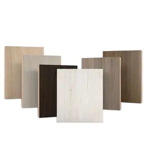 Matte màu trắng Pet phim nhiều lớp ván MDF cho kitchan tủ