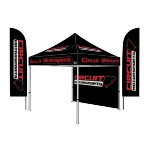Бесплатный дизайн Горячая продажа алюминиевый 10x10 всплывающие наружные рекламные коммерческие навесные палатки для продвижения