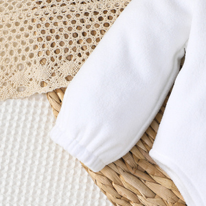 Conjunto de Dos Piezas de Ropa Infantil para Niñas, Bordado de Siete Estrellas, Estilo Casual Diario, Ropa para el Hogar - Product Image 4