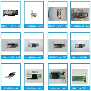 Original New mellanox MCX653105A-ECAT PCIe ConnectX-6 vpi adapter thẻ Single-Port 100gbe QS fp56 nội bộ máy chủ Card mạng - Product Image 4