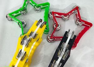 Instrument à cordes Anneau à cinq étoiles Cloche manuelle Instrument à percussion <span class=keywords><strong>Bar</strong></span> et salon Divertissement KTV Atmosphère Cloche - Product Image 2