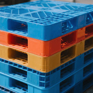 <span class=keywords><strong>Palette</strong></span> en plastique antidérapante éco-recyclable à 4 voies, idéale pour les centres de distribution de commerce électronique et la manutention légère des <span class=keywords><strong>colis</strong></span> - Product Image 4