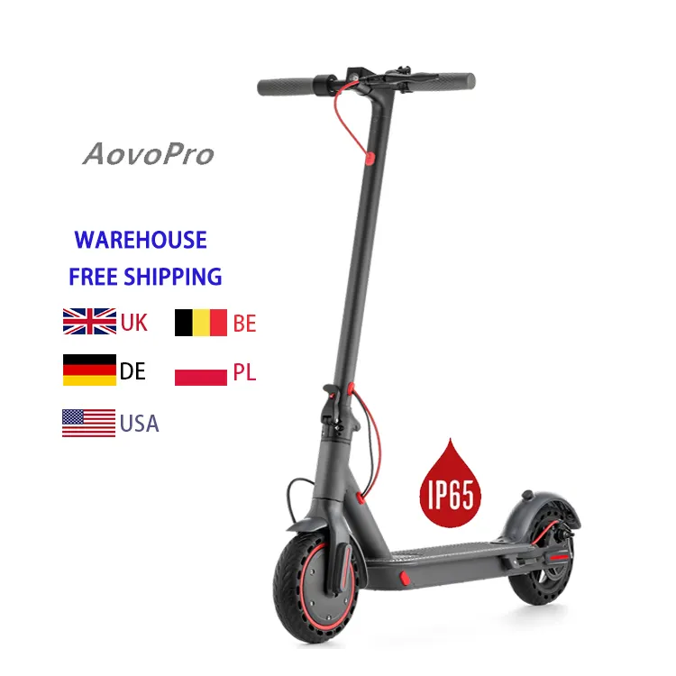 AOVOPRO 365GO 8.5インチ7.8ah EU UK DE送料無料高速スクーター電動低価格輸入電動スクーター中国から