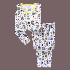 Wholesale New Item 100% Cotton Children Clothing China Fashion Cartoon <b>Kids</b> <b>Pjs</b> Sets Unisex Children Printed Pyjamas - Product Image 4