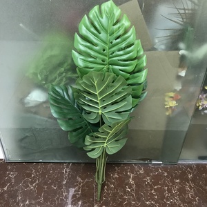 Plante artificielle <span class=keywords><strong>Monstera</strong></span> à 9 feuilles de 81 cm pour la décoration intérieure - Product Image 3