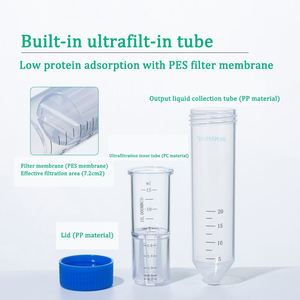 4/<span class=keywords><strong>15</strong></span> मिलीलीटर अल्ट्राफिल्ट्रेशन सेंट्रीफ्यूज ट्यूब पीज झिल्ली - Product Image 5