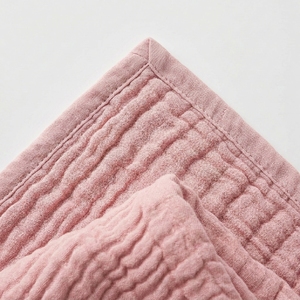 <span class=keywords><strong>Couverture</strong></span> <span class=keywords><strong>Magique</strong></span> Ultra-Douce en Coton Biologique Écologique Surdimensionnée 4 Couches Rafraîchissante Respirante Légère 200TC pour l'Été - Product Image 2