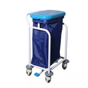 Medical Hospital Furniture <strong>Dressing</strong> Dirty Solid Linen Laundry <strong>Trolley</strong> Portable Waste <strong>Trolley</strong> - Product Image 3