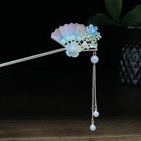 Épingle à cheveux en alliage de style ancien, nouveau style chinois haut de gamme, ornement capillaire national pour Cheongsam, idéal pour la marche et la danse