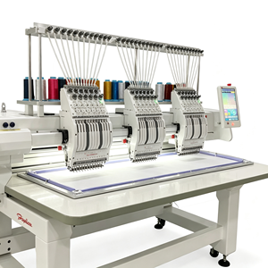Machine à broder 12 aiguilles, six têtes, fonction d'arrêt automatique pour l'usine de production de robes brodées <span class=keywords><strong>Jordan</strong></span>. - Product Image 3