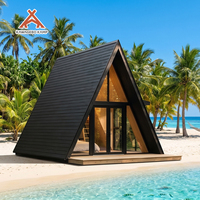 Kawagebo Kamp (KK) S390Pro 39 ㎡   Casa Prefabricada Modular de Lujo en Forma de A, Villa Prefabricada de Acero, Casa Pequeña Portátil