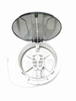 Ventilateur d'extraction de fenêtre rond à moteur à pôles ombragés, durable, 5 pales, 15W, faible consommation, silencieux, installation facile