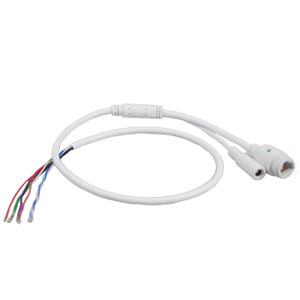 Cable de cola impermeable de red de cámara de vigilancia de 9 núcleos, cable impermeable de red de vigilancia RJ45 DC con tapa impermeable - Product Image 2