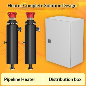 Chauffe-tuyau industriel antidéflagrant pour liquides circulants, chauffe-eau auxiliaire haute température 800°C, horizontal/vertical, à <span class=keywords><strong>gaz</strong></span> - Product Image 2