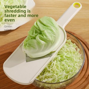 Râpe à choux multifonctionnelle manuelle de style <span class=keywords><strong>japonais</strong></span> en acier inoxydable de qualité alimentaire, éplucheur de pommes de terre pour citron, concombre et légumes - Product Image 2