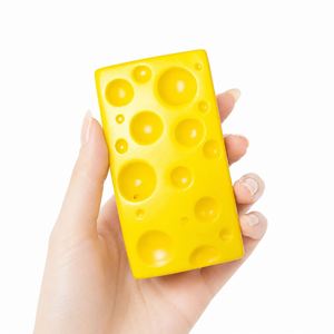 Juguetes Antiestrés Personalizados de Queso Amarillo con Logotipo Impreso, Regalos Promocionales para Eventos Corporativos - Product Image 4