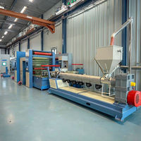 Ligne de production de ficelle pour presse à balles agricoles, équipement entièrement automatique pour fil de film fendu HDPE/PE PP, pour moteur et filet de serre