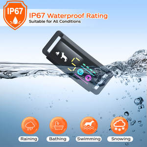 AMZ UK Hot No Shock <span class=keywords><strong>Bark</strong></span> <span class=keywords><strong>Collar</strong></span> Dispositivo de disuasión Control de ladridos para perros pequeños y medianos IP67 <span class=keywords><strong>Collar</strong></span> sin ladridos recargable - Product Image 3