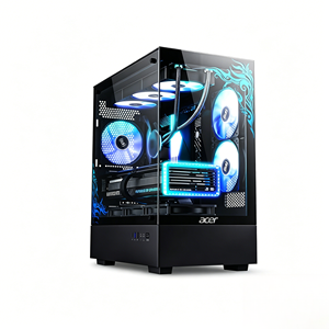 PC de bureau gaming haut de gamme neuf AMD pour 7 9700X 32 Go DDR5 1 To NVMe SSD pour RTX 5070 8 Go Refroidissement liquide 360 mm Windows 10 - Product Image 4