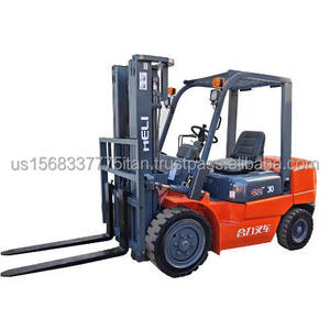 Great Performance 3 Ton <b>Mini</b> Heli Diesel Forklift H2000 Series Used Excavators with Core Motor Engine Components on Sale - Product Image 1