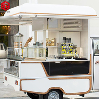 Camion de nourriture de rue de nouveau Design Tuk Tuk électrique à vendre camion de Tricycle de nourriture Ape avec chariot de nourriture électrique de cuisine complet