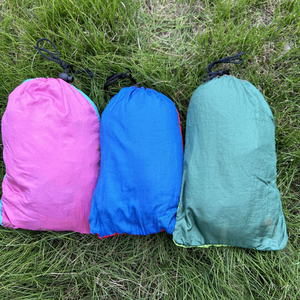 Hamac de loisirs simple ou double, très vendu, équipement de camping extérieur, tissu parachute en nylon haute densité - Product Image 2