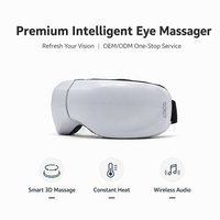 Appareil de massage intelligent pour les yeux, sans fil, portable, avec compression thermique, musique électrique et pression d'air intelligente