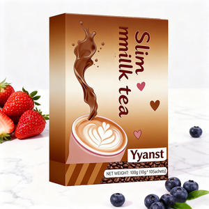 OEM Organic <b>Slimming</b> milk <b>Tea</b> with Vitamins for Adults-Detox Weight Loss Private Label <b>Tea</b> Powder - Product Image 5