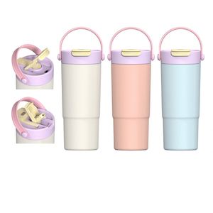 Gobelet isotherme à double paroi en acier inoxydable de 22 oz avec couvercle anti-fuite, isolation thermique de 24 à 36 heures, grande capacité - Product Image 1