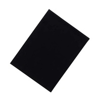Porte-certificat en cuir velours sur mesure pour le titulaire du diplôme de fichier de remise des diplômes porte-certificat en cuir PU noir