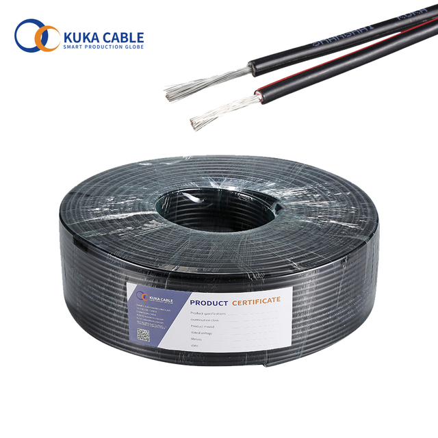 Low Smoke Halogen Free 4mm2 Photovoltaic Cable Flame-resistant Electric Wire