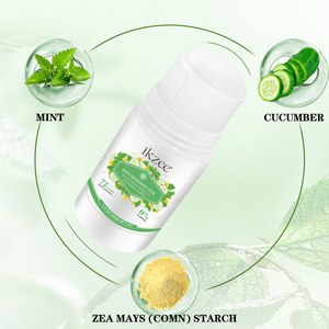 Ikzee แตงกวาออร์แกนิคสำหรับผู้ชายใช้ซ้ำได้, ยาระงับกลิ่นกายแบบแท่งธรรมชาติขนาด40กรัมฉลากส่วนตัว - Product Image 2