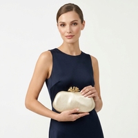 Bolsos de Mano de Acrílico y Poliéster de Color Sólido al por Mayor de Fábrica, Bolsos de Lujo con Cadena y Cierre, Bolsos de Moda para Fiestas, Bolsos de Moda para Bodas