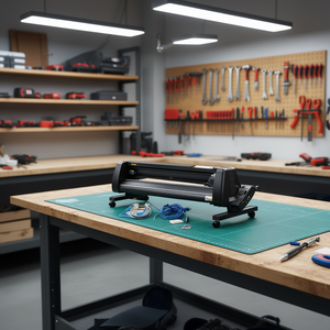 Db Wholesale <b>Vinyl</b> Cutter Plotter Machine 28in 720mm Electric With Floor Stand <b>Cutting</b> Forming Tools - Product Image 2