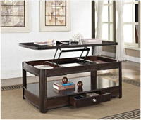 Multi Function Adjustable Top Wood Coffee Table Hinge Lifting Gas Spring Table Extension Mechanism